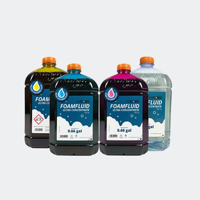 Colored foam